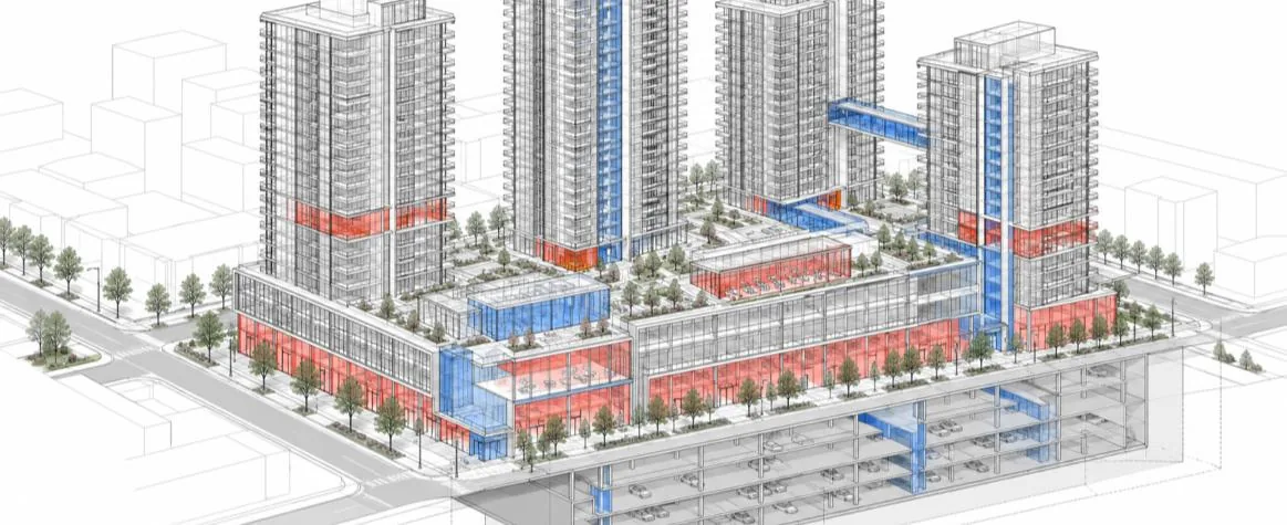 Illustrative mixed-use massing for the Mira Road–Bhayandar parcel